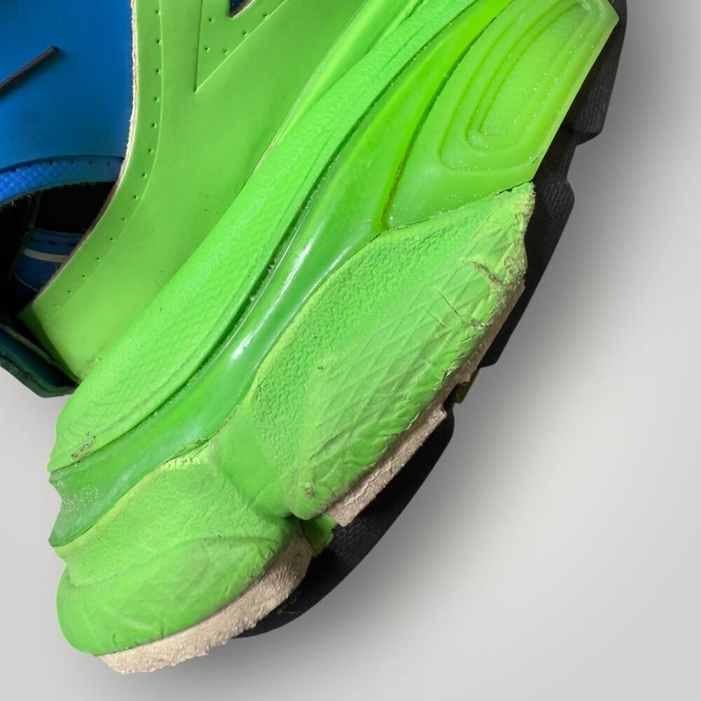 Balenciaga Track Trainers Green Blue Men’s sz 12 - Picture 8 of 15